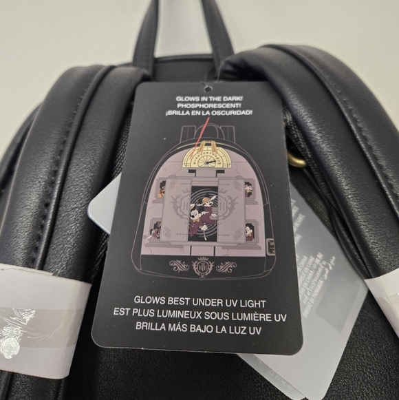 Loungefly Disney The Hollywood Tower of Tower Hotel Mickey and Friends Backpack - Picture 11 of 13